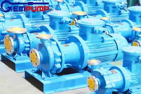 Pfa a enduit la transmission magnétique à haute pression de pompe centrifuge ou le Ss-347h horizontal