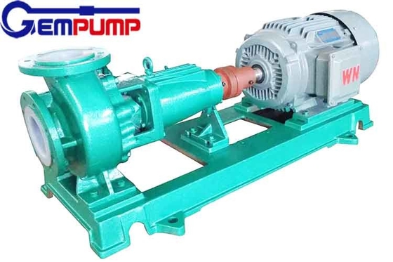 Fluor en plastique chimique de pompe centrifuge d'OIN Ihf32-25-125