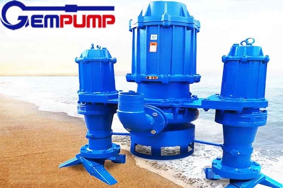 La boue de l'épuration 40ZJQ8-12-2.2 de rebut pompe la pompe submersible verticale de boue d'extraction de l'or de sable